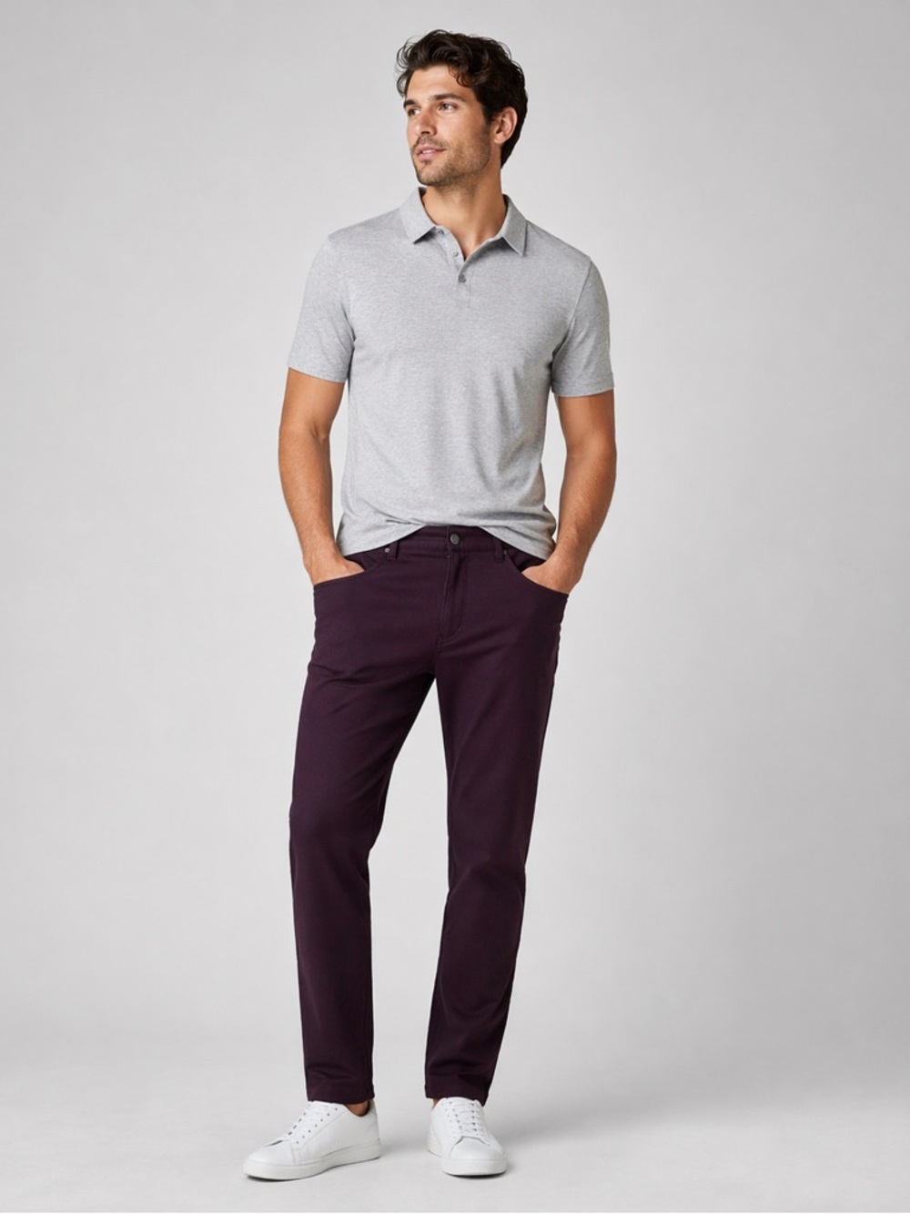 Lululemon Men's 36x ABC Slim-Fit Pant 30" Warpstreme Cassis Performance